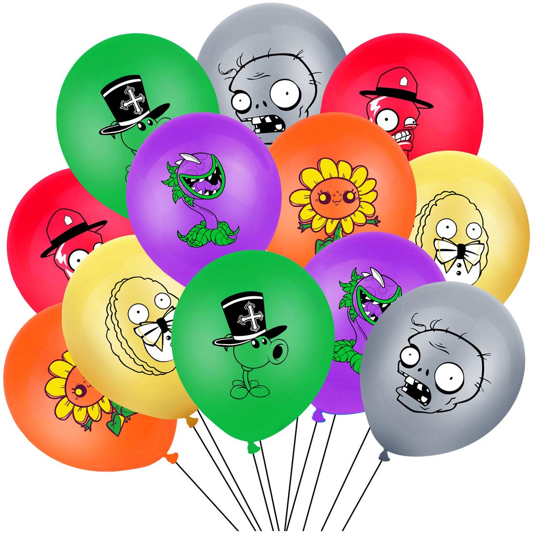 Buy s vs. Zombies party Game Party Supplies Tomicy 24pcs Game Theme