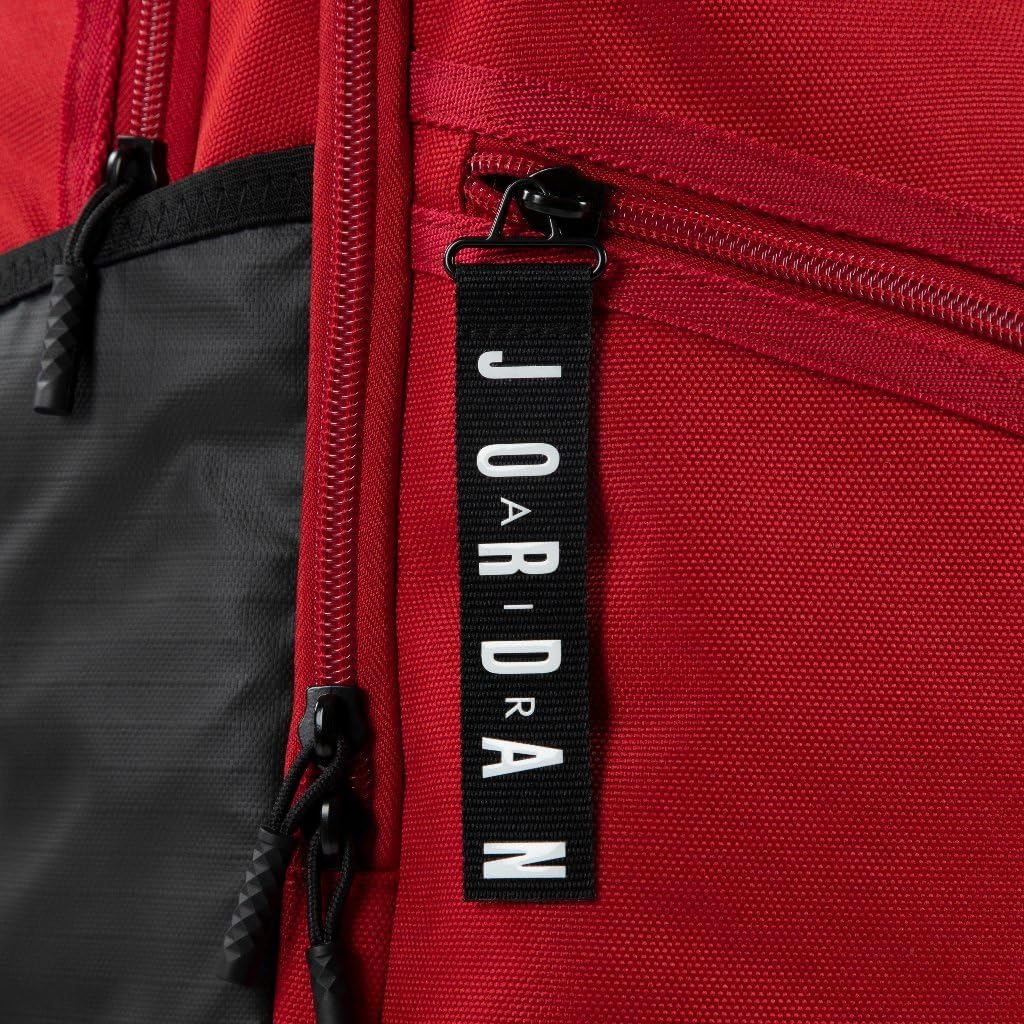 Jordan Jam Air Patrol Red Backpack Code MA0924-R78, red / black, Taglia unica