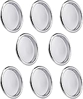 Vista 16 de HOMOTEK Paquete de 4 Tiradores de Dedo para Puerta de Armario de 2-1/16", Instalación Fácil a Presión, Acabado de Níquel Satinado, Se Adapta a un