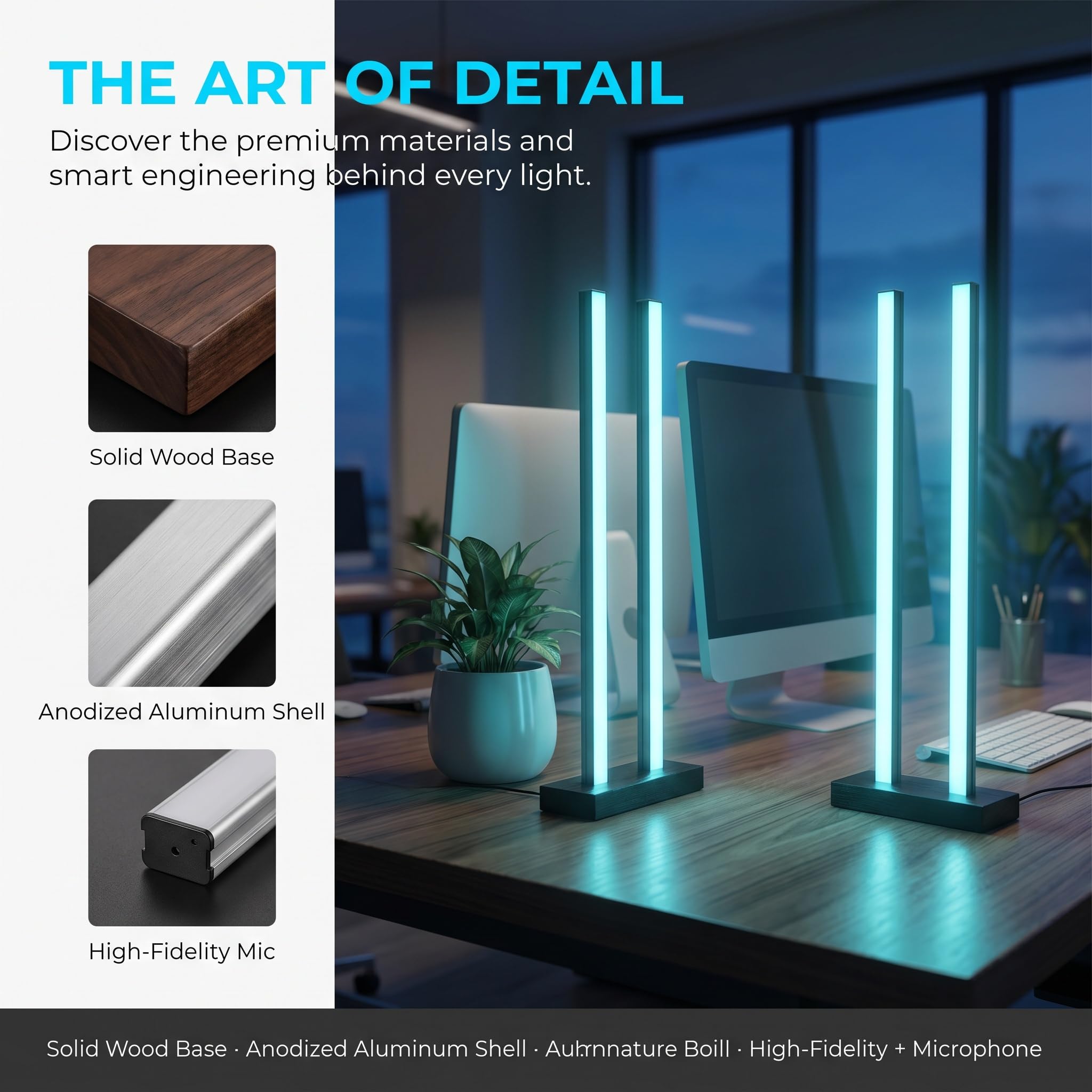 Luce Ritmica Pickup, Luce LED A Spettro Musicale, Luci Sincronizzate con La Musica E Sensibili alla Voce, con Telecomando, Colore/luminosità/velocità Regolabili, per Sala Giochi