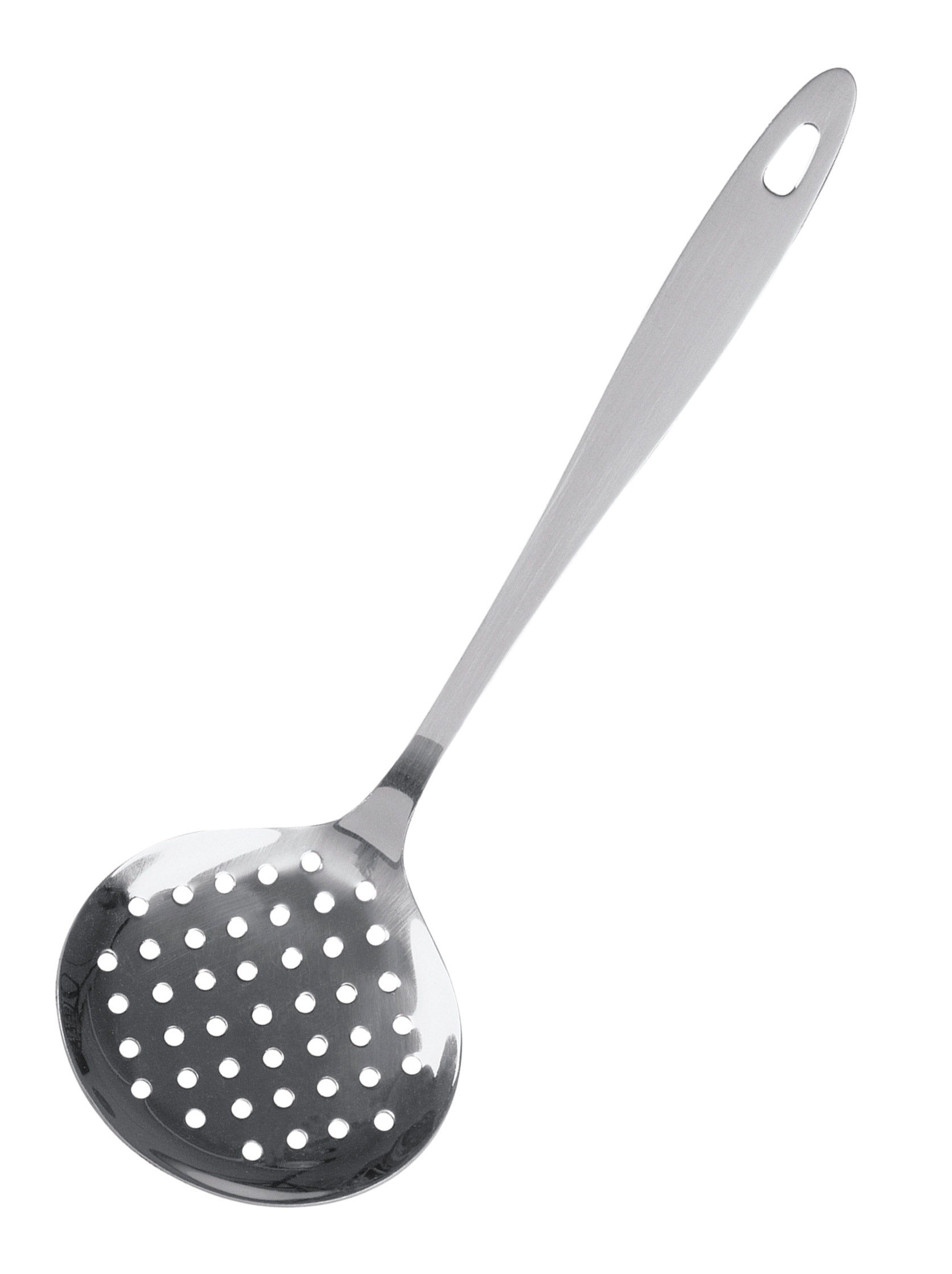 Fackelmann Stainless Steel 32x15cm Skimmer (Elegant Design, Metal, Dishwasher Safe)