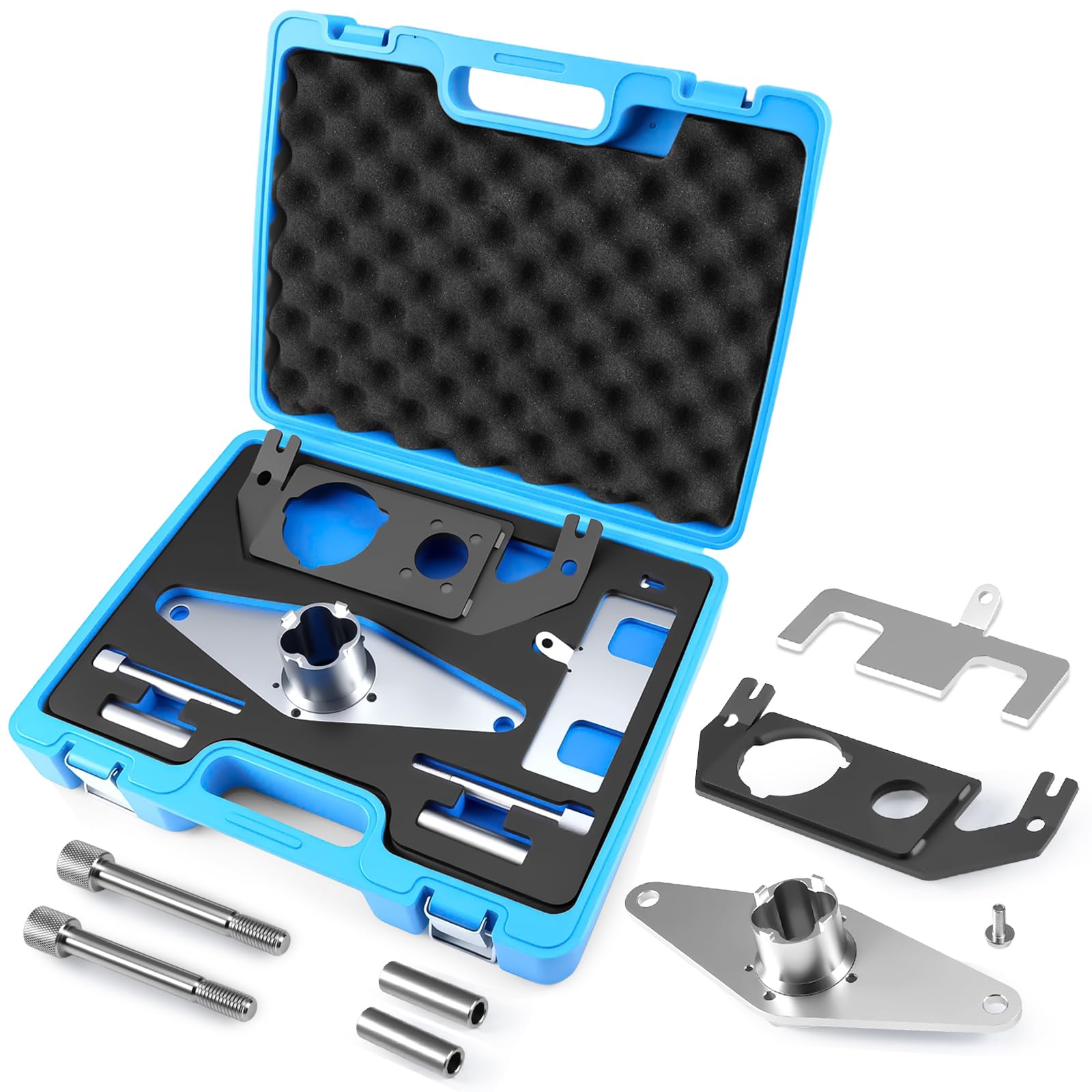 Attrezzo di regolazione motore, cinghia dentata, strumento catena di controllo, compatibile con Land Rover, Jaguar 2.0T 2.0 Diesel motore, JLR-303-1625, JLR-303-1630, JLR-303-1631