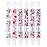 babygoal Floral Pacifier Clips, 6 Pack Binky Paci Holder Clips Leashes Fits for Most Pacifiers and Binkies 6PS16