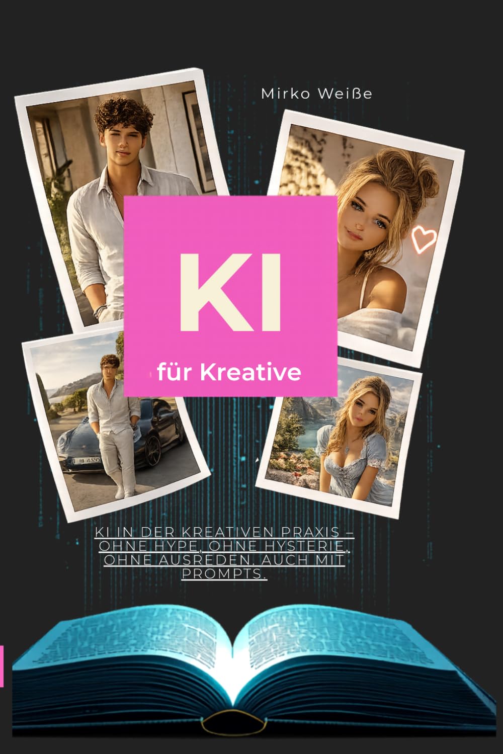 KI für Kreative - Kein Inspirationsbuch: KI in der kreativen Praxis - ohne Hype, ohne Hysterie, ohne Ausreden. Auch mit Prompts. (Ki Praxis mit ChatGPT, Claude &Co)