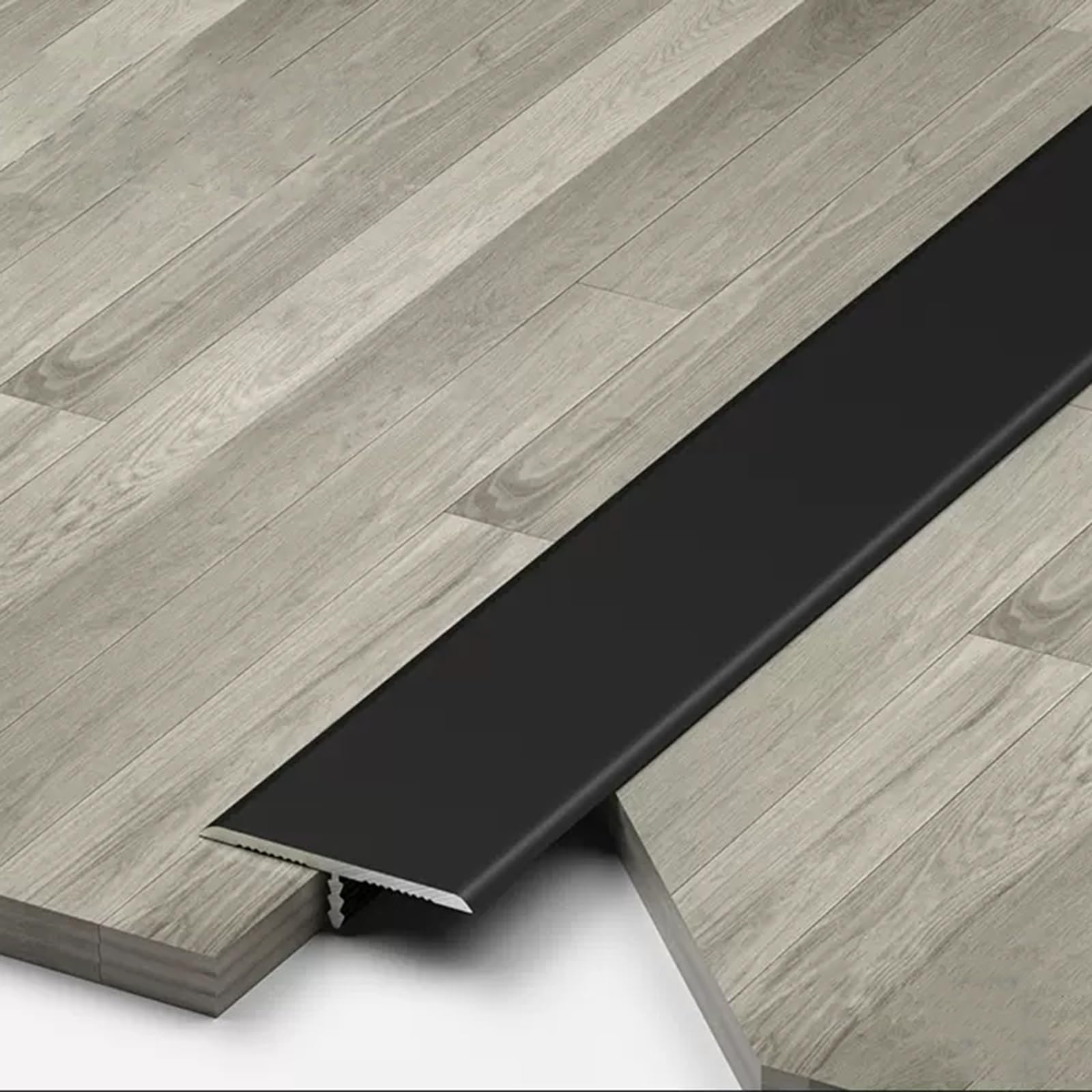 3Pcs Aluminum T Molding Floor Transition Strip for Doorways