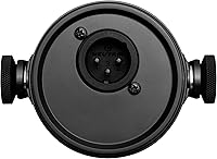 Vista 8 de Shure MV7X XLR - Micrófono dinámico de calidad profesional para podcasting y grabación vocal, tecnología de aislamiento de voz, construcción