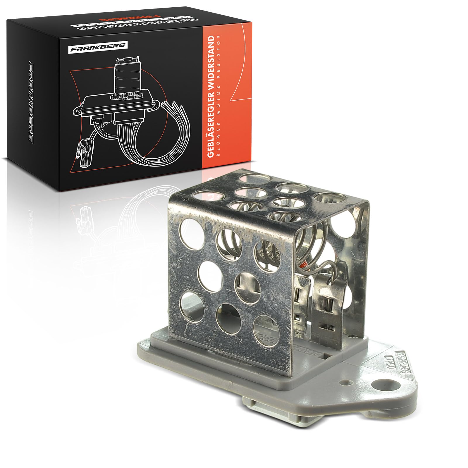 Frankberg Resistencia del motor del ventilador regulador del ventilador | 1267A9; Compatible con: Xsara N1, C5 I Break DE, Caja de socio 5, 406 8B, Xsara Picasso N68, Xsara Break N2
