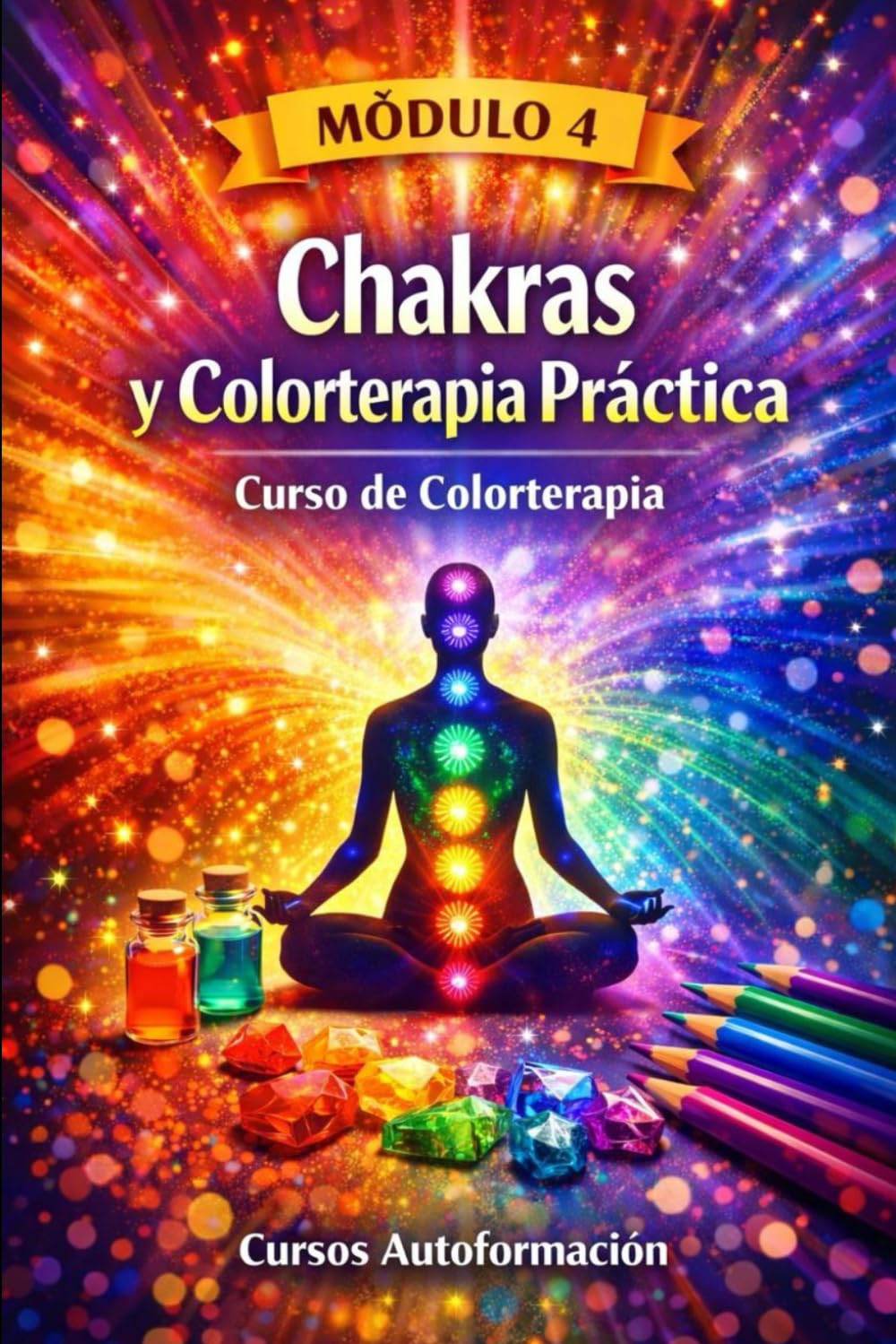 Curso de Colorterapia: Módulo 4 - Chakras y Colorterapia Práctica (Curso de Colorterapia: Formación práctica, emocional y profesional en el lenguaje sanador del color)