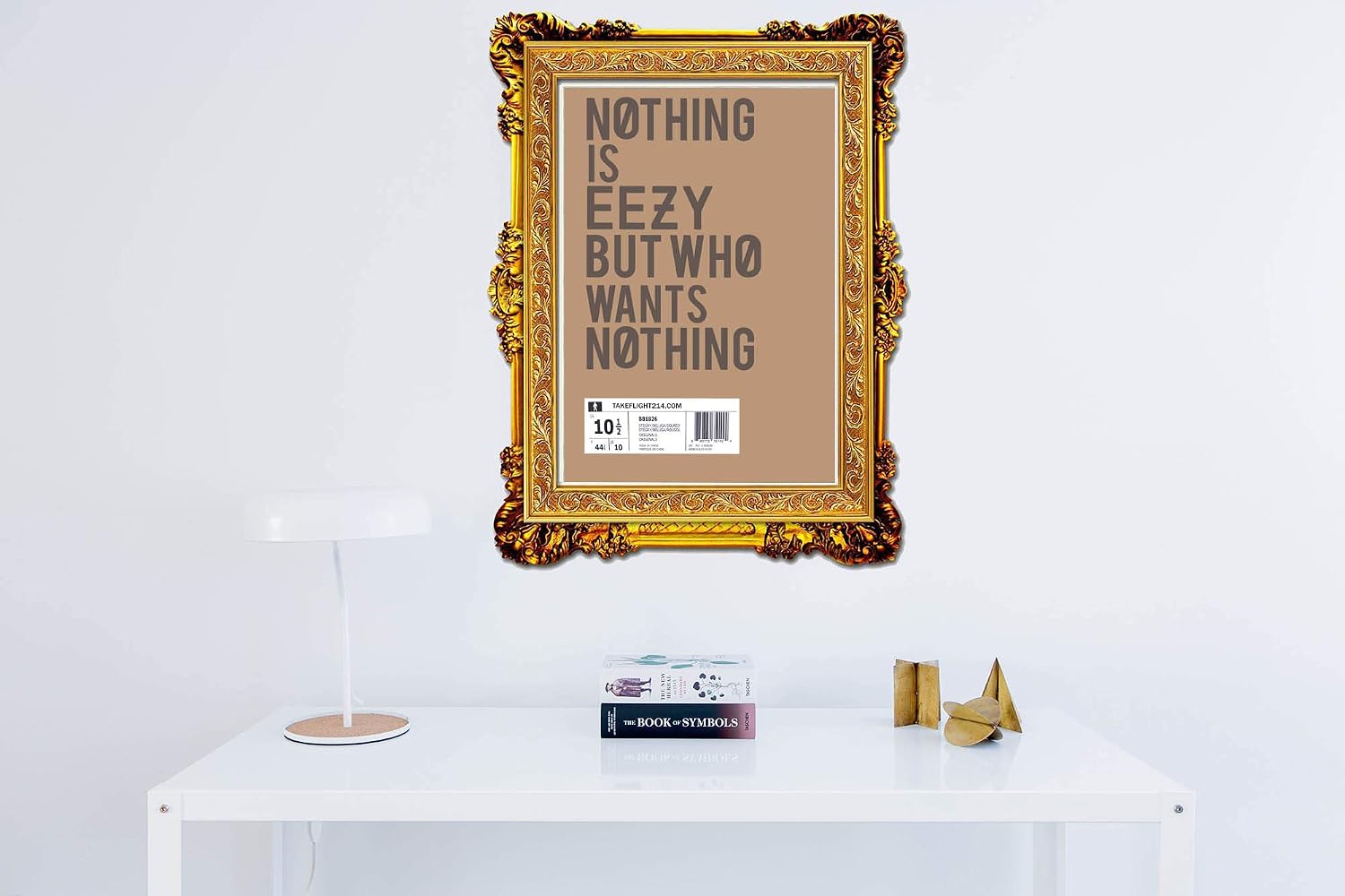 Rob'sTees Nothing is Eazy Sneaker Poster, Hype Poster, Kicks Poster, Pop Culture Sneaker Art Wall Decor Streetwear Art Posters (Frame NOT Included) (24x36)