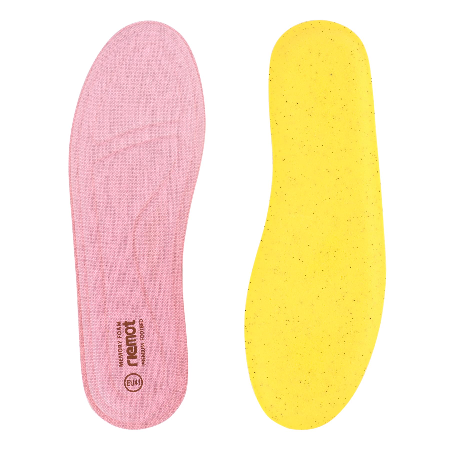 riemot Solette Memory Foam Uomo Donna, Soletta Scarpe per Stivali da Lavoro e Scarpe da Passeggio, Sport Solette per Assorbimento Degli Urti e Ammortizzazione, Soffice, Comfort38 39 40 41 42 43 EU