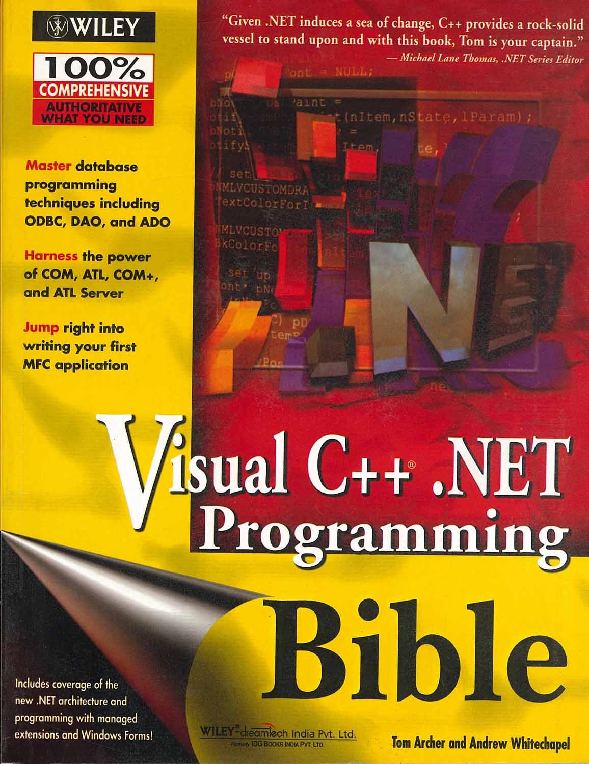 VISUAL C++ . NET PROGRAMMING BIBLE (Ist Ed. ) : Amazon.in: Books