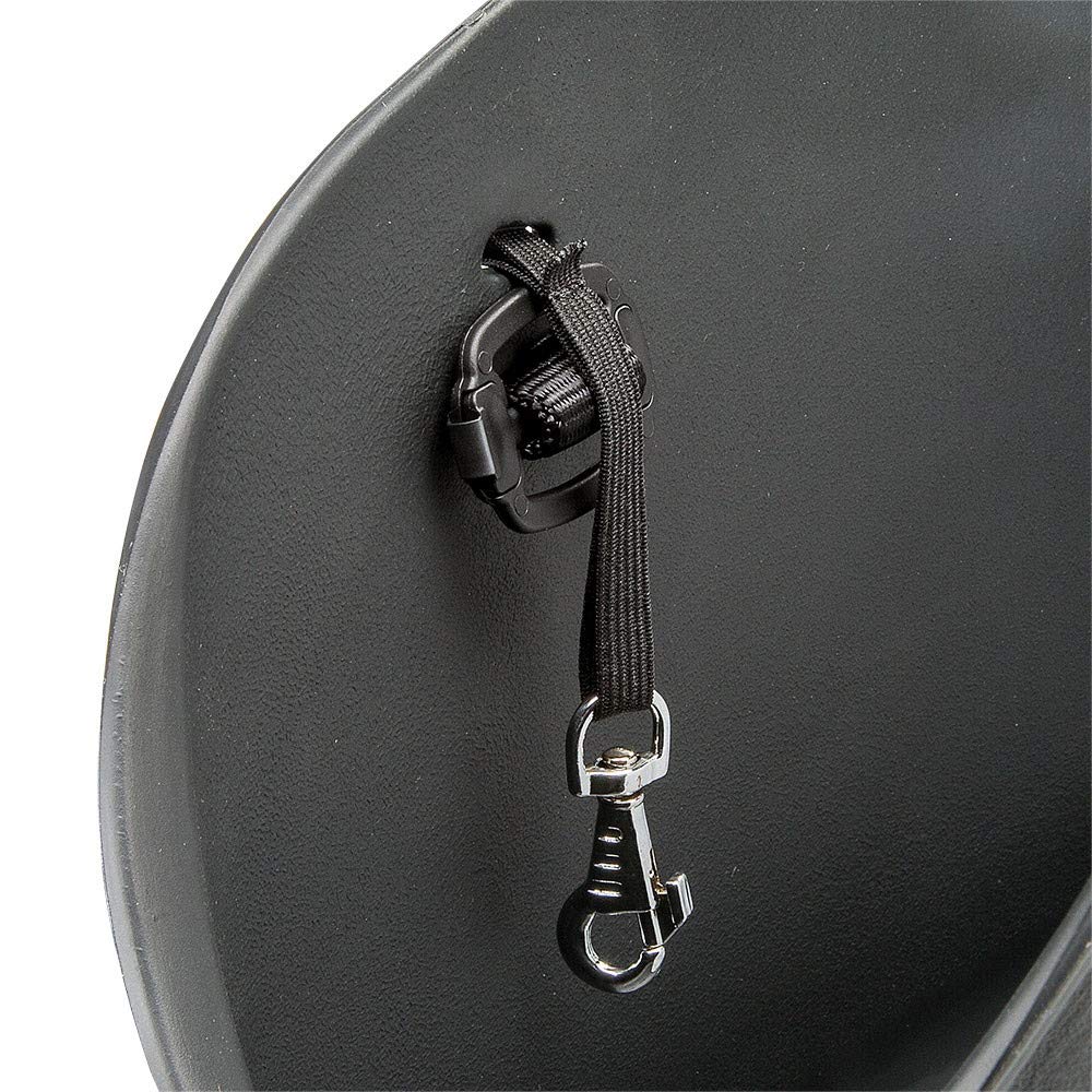 Ferplast Borsa per Cani Piccoli WITH-ME, EVA, Morbida plastica gommata, Lavabile, Cinghiolo di sicurezza, Nero