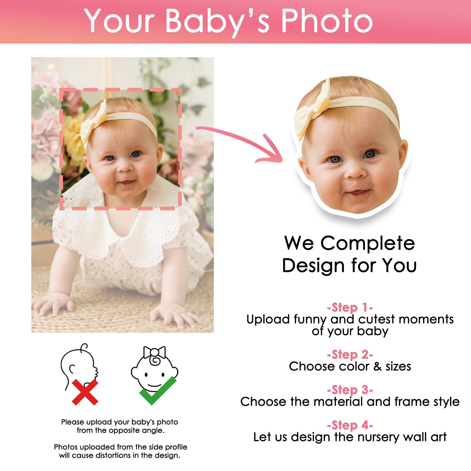 First Year Photo Frame 12 Months Newborn Monthly Picture Frame for Growth Record Keepsake Home and Family Appliance and Decor