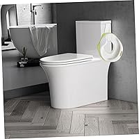 Vista 7 de Zerodeko 12 piezas multifuncionales con gancho en z para tanque de inodoro, arandelas de plástico, ganchos de plástico blanco, gancho para colgar