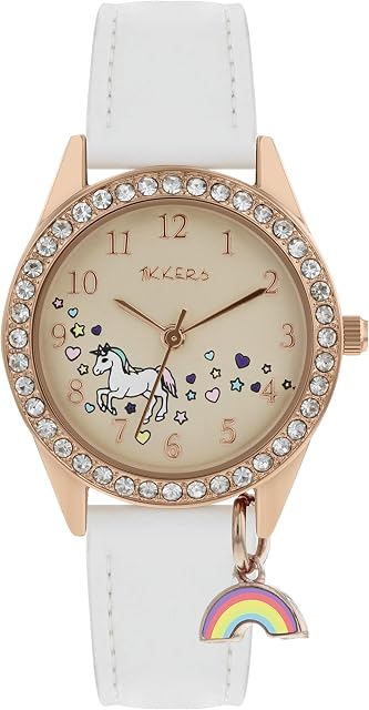 TIKKERS Unicorn Rainbow Charm Watch - NTK0018