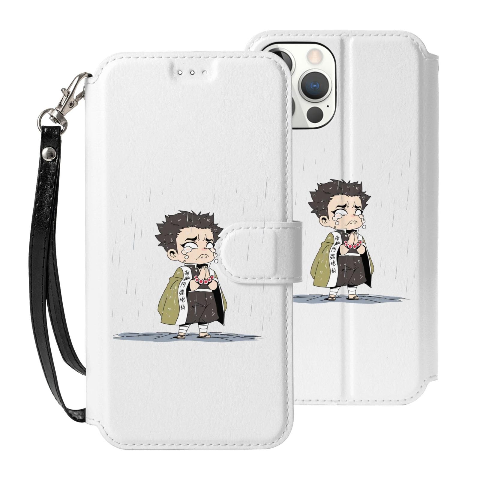 Amazon.co.jp: 鬼滅の刃 岩柱 悲鳴嶼 行冥 iPhone12ケース 手帳型