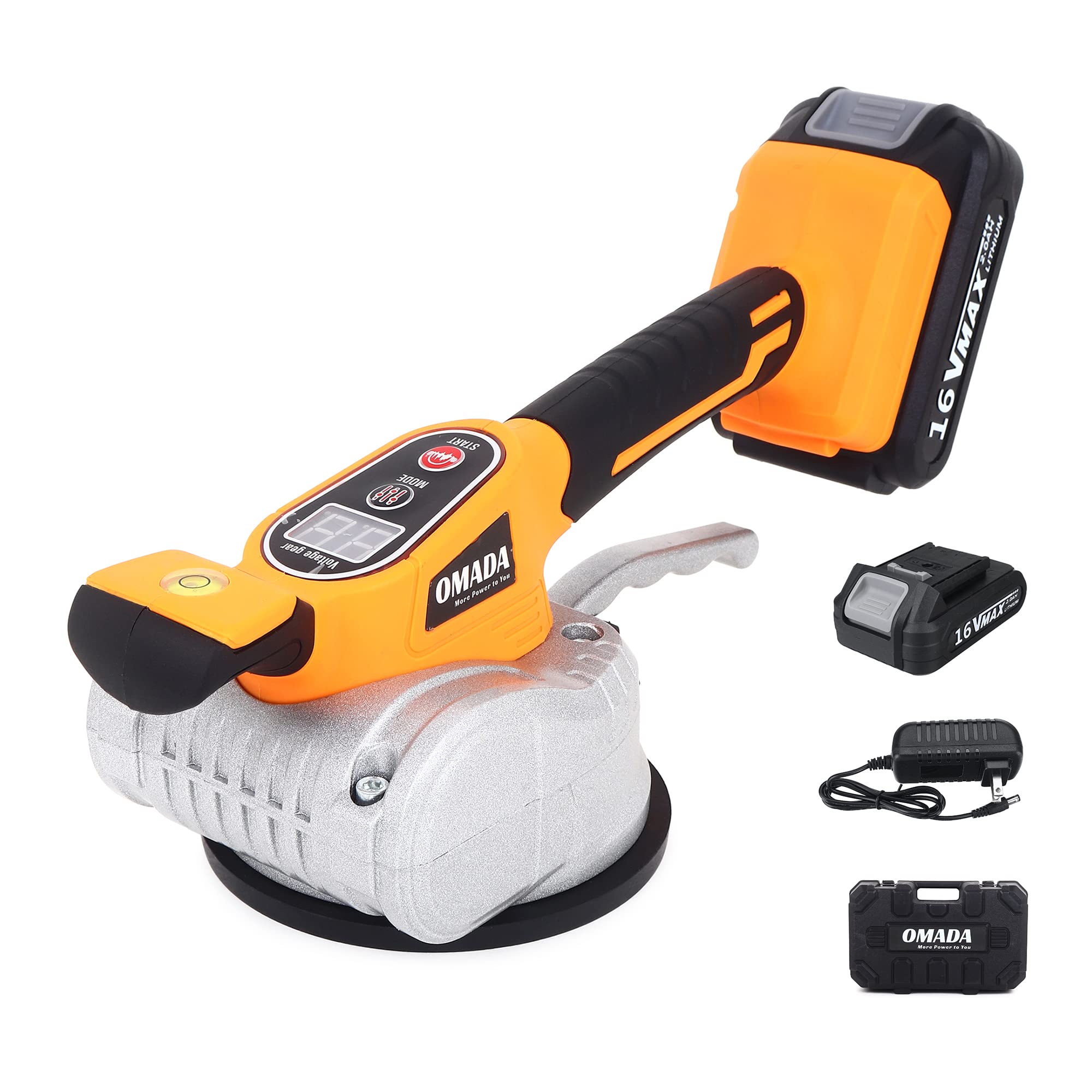 Omada 16V Cordless Tile Installation Machine/Tile Vibration Machine High-Power Paving Brick Wall Tiles Automatic Paving Tool [Battery Included] (B0B8M2GDDC) Amazon Price History, Amazon Price Tracker