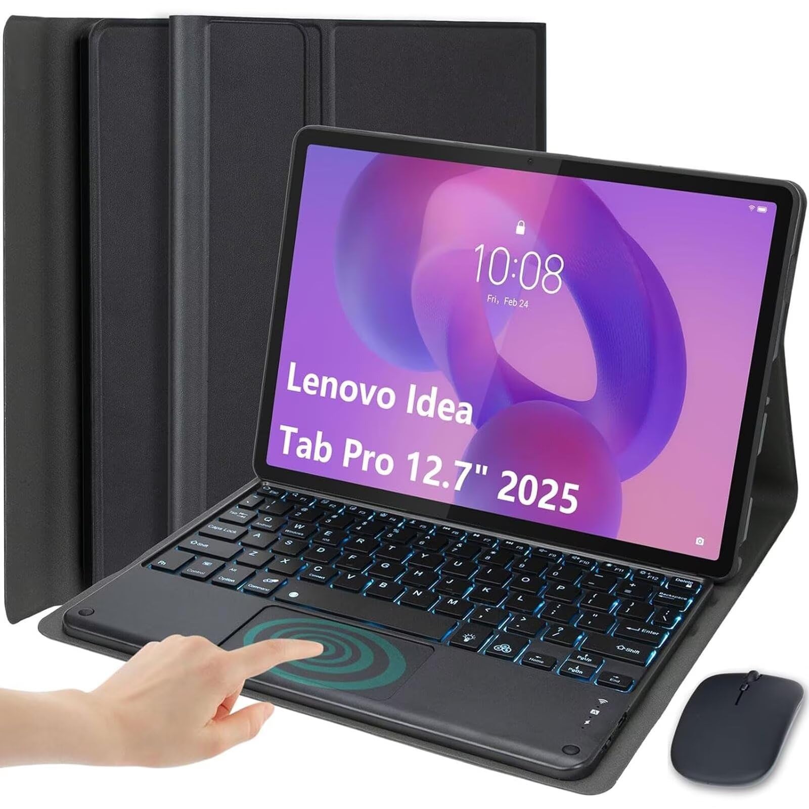 Keyboard Case for Lenovo Idea Tab Pro 12.7-inch 2025 Model