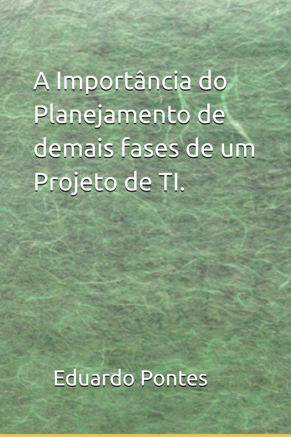 A Importância do Planejamento de demais fases de um Projeto de TI.