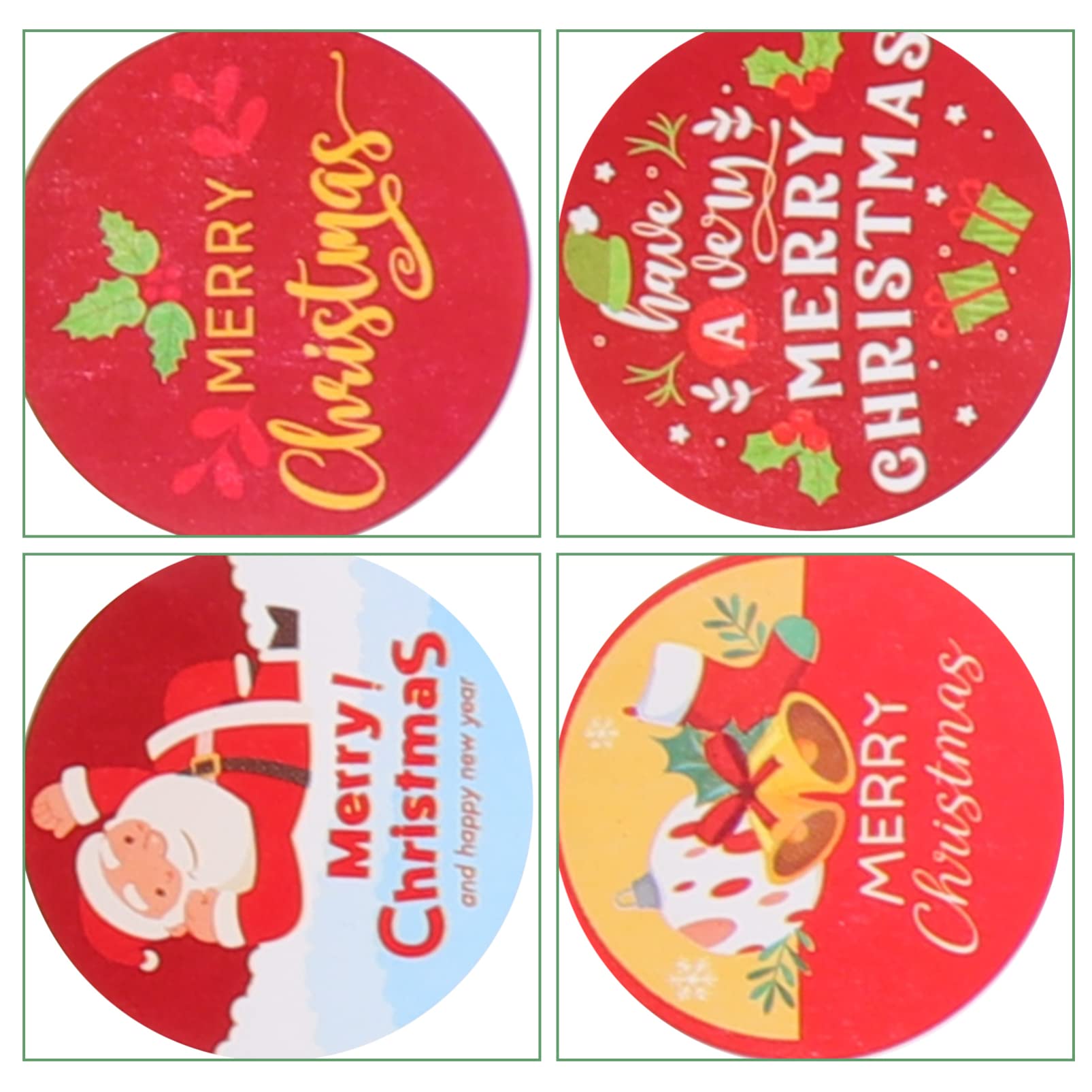 5 Set Adesivi Natalizi Ornamenti Busta Di Natale Sigilli Adesivi Stickers Natalizi Stickers Natale Decorazioni Matrimonio Sigillanti Per Confezioni 4 Pezzi * 5