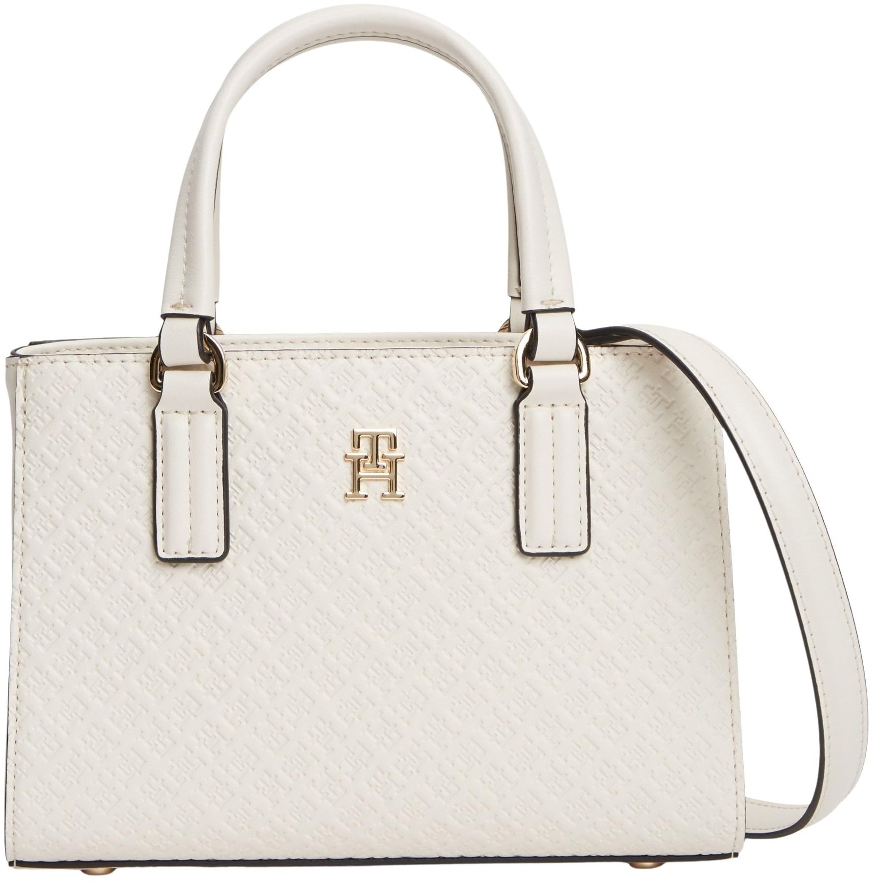 Tommy Hilfiger Women’s Tote Bag Daily Small, Off-White (Soft Cream), One Size