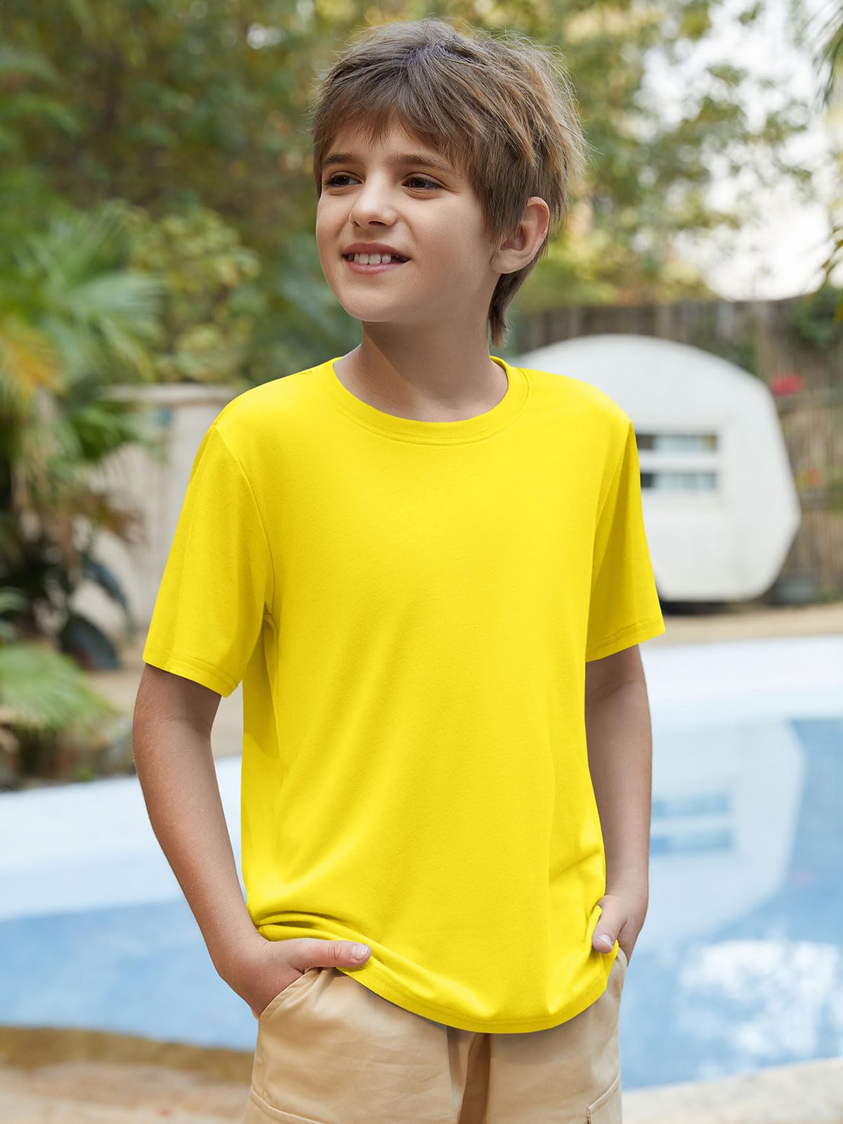 Humordream boys' athletic short sleeve t-shirts are a popular choice for kids' summer activities.