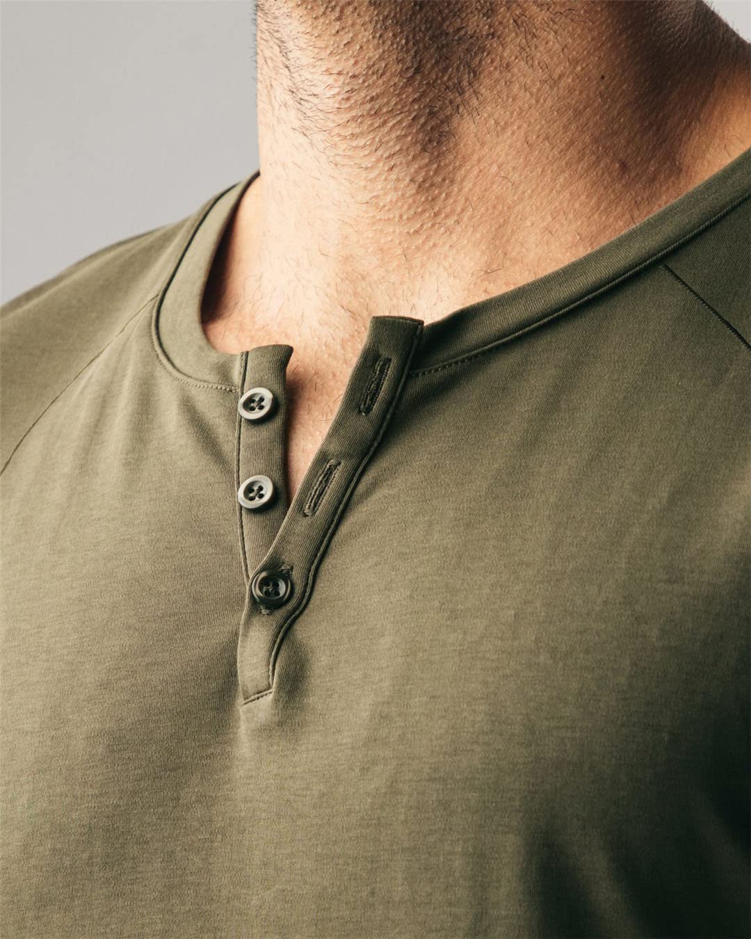 Camisetas de manga corta para hombre, estilo casual, ajustadas, cuello en V, estilo Henley, blanco, XL
