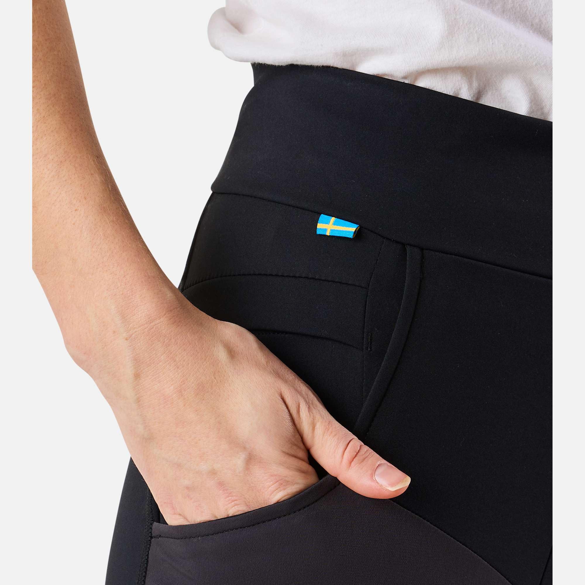 Swedemount Trondheim Trekking legginsy damskie oddychające i wodoodporne spodnie outdoorowe