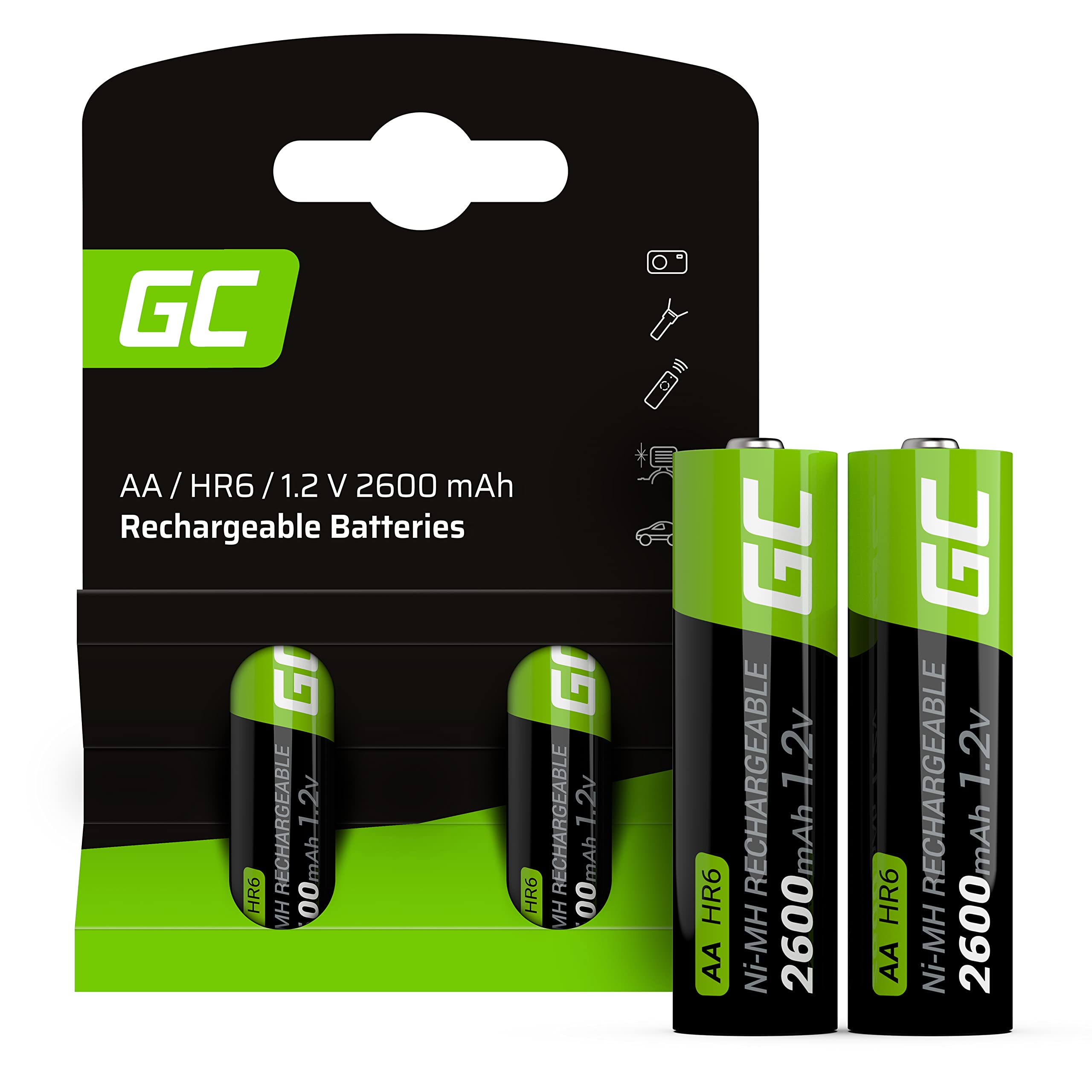 GREEN CELL Baterías Recargables 950mAh 1.2V [Juego de 4 Piezas] Pilas Recargables AAA Ni-MH Baja Autodescarga Precarga Alta Capacidad HR3, Recargable Precargadas — view 10