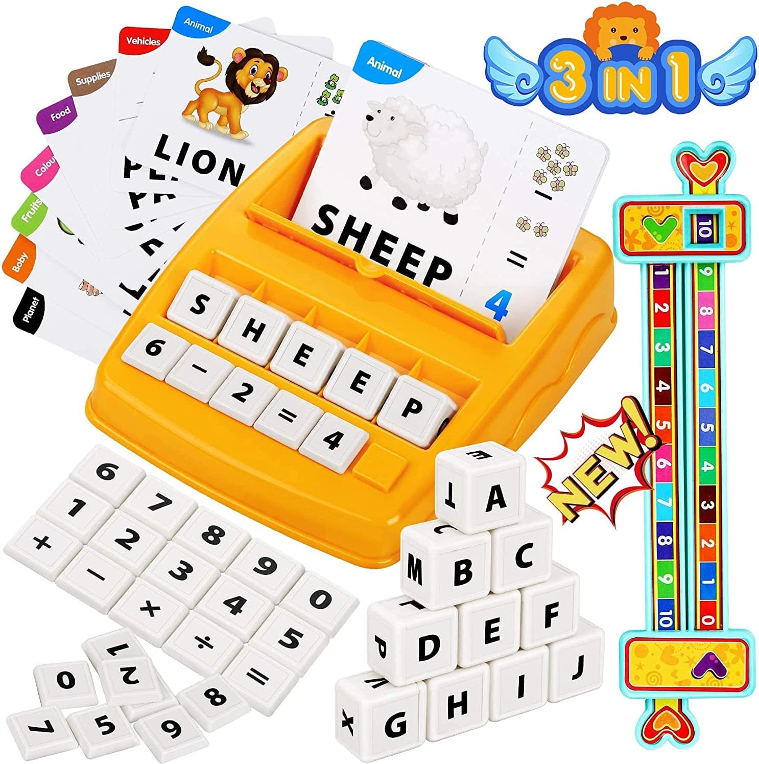 Buy Matching Letter Game, Learning Educational for Kids Ages 38,3 in