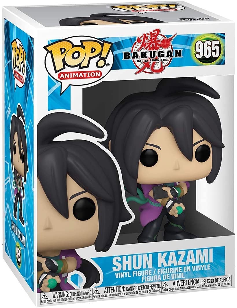 Shun Kazami Pop #965 Pop Animation Vinyl Figure (Bundled with EcoTEK Pop Protector), Black, 3.75 inches - Image 4