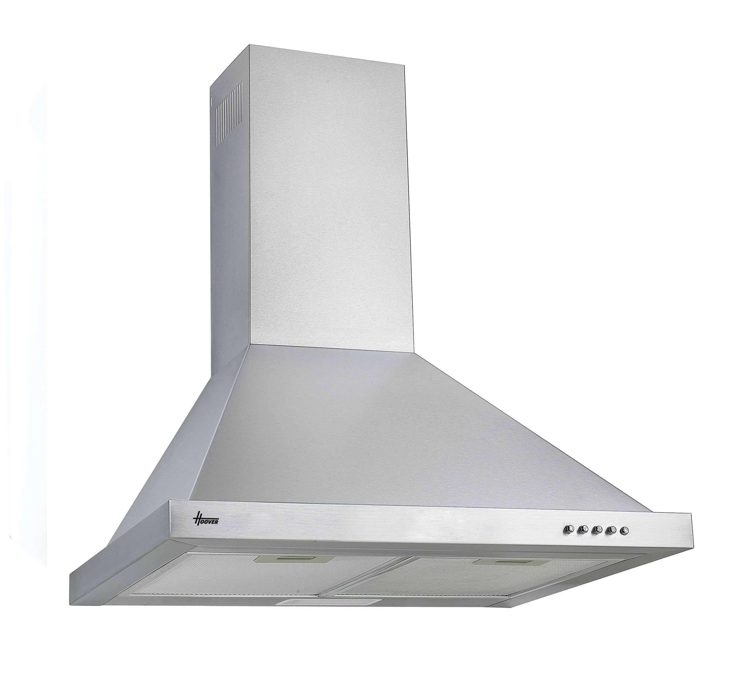 Hoover Hce160x/1 60Cm Chimney Cooker Hood, Stainless Steel, C Rated