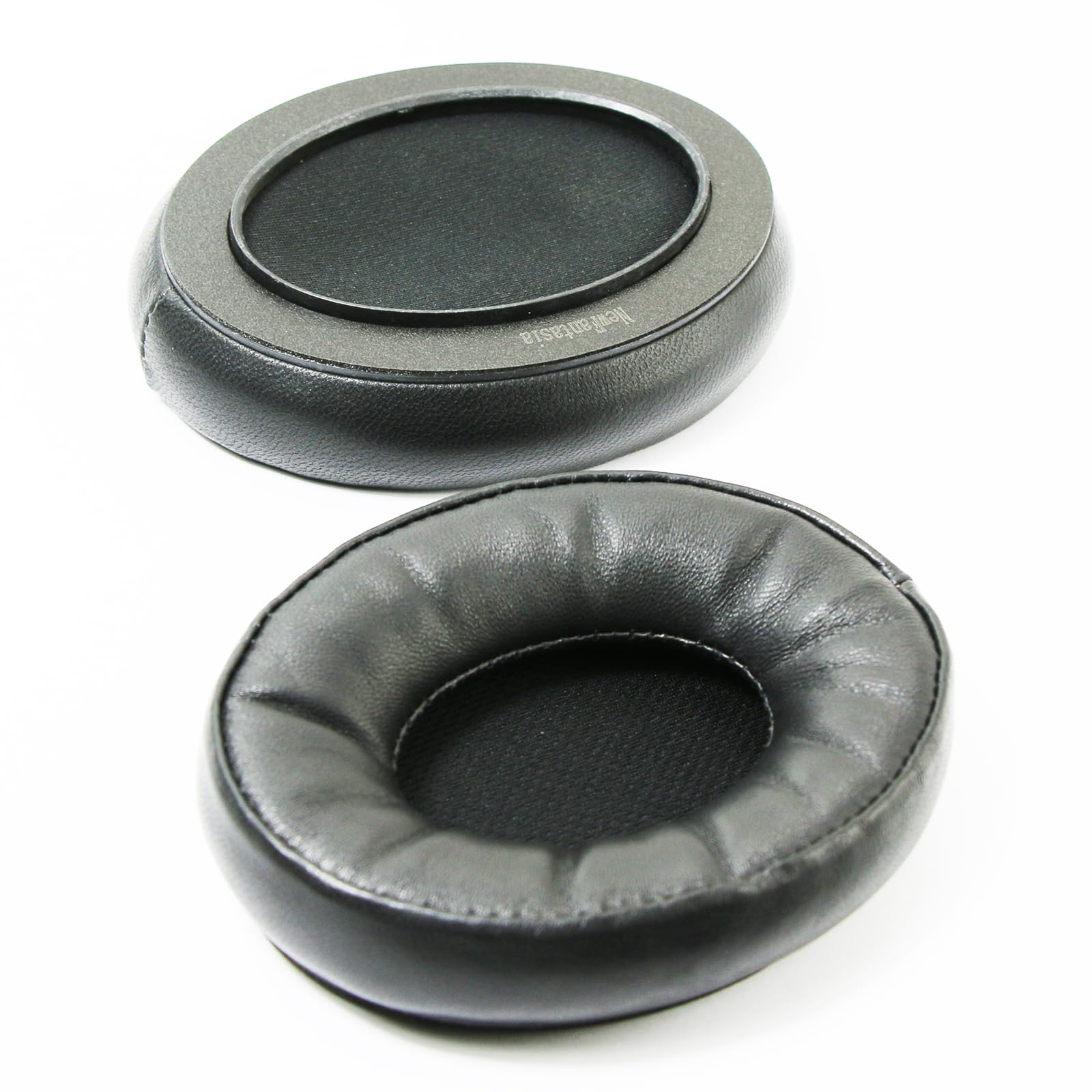 NewFantasia - Almohadillas de repuesto para auriculares Sennheiser HD650 / HD600 / HD580 / HD565 / HD545 (piel de oveja y espuma viscoelástica)