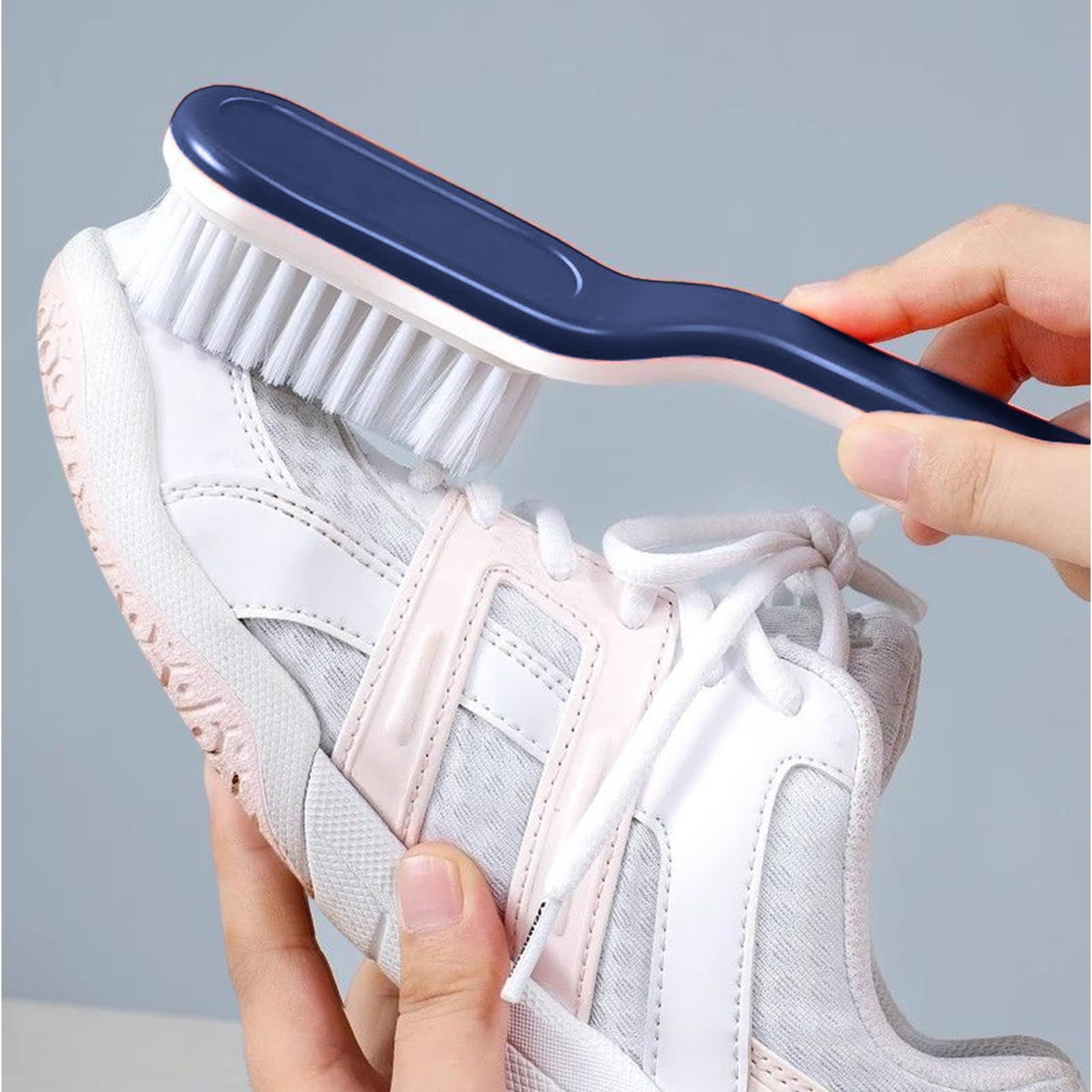 Pinceles de Zapatos, Cepillo de Limpieza de Zapatillas | Easy Hold Stain Remover Professional para Lavado de lavandería Baño doméstico