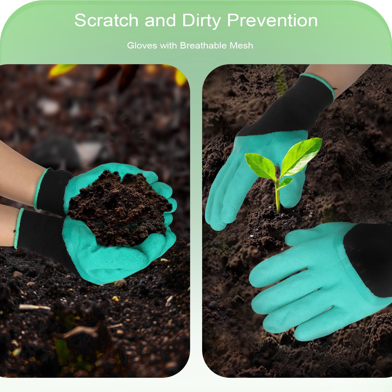 USHOP Juego de Herramientas de Jardinería,Juego de Herramientas de Mano de Jardín,Kit de Herramientas de Mano de Jardinería,Las Suculentas Herramienta,Mini Herramientas de Jardín para Trasplante