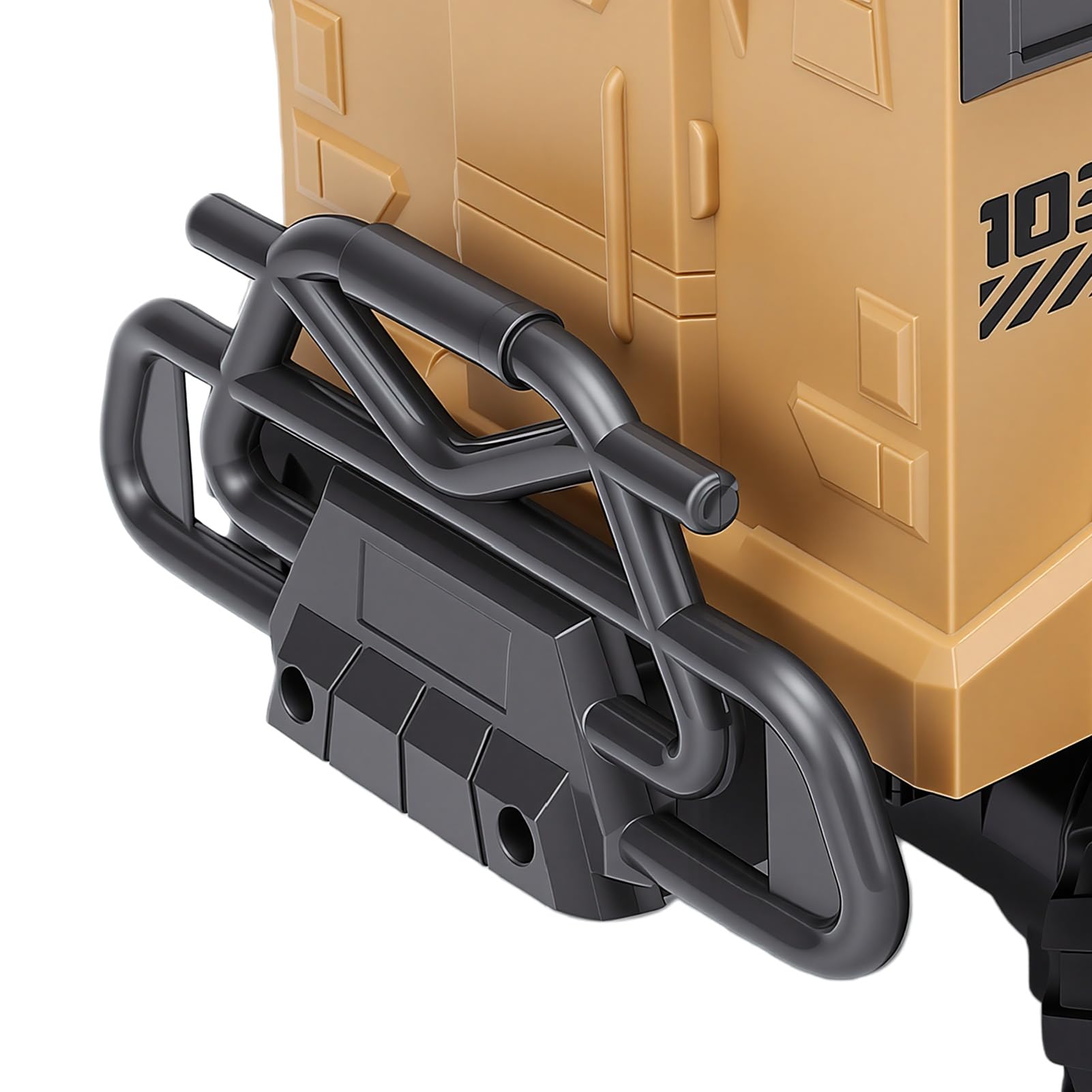 2,4 G RC Truck 4WD Fernbedienung Auto Wasserdichtes Geländefahrzeug Dual Mode Land und Wasser mit 360 Rotation 2 Wiederaufladbare Batterien 7,4 V 900 MAh für Outdoor-Rennen (Khaki)