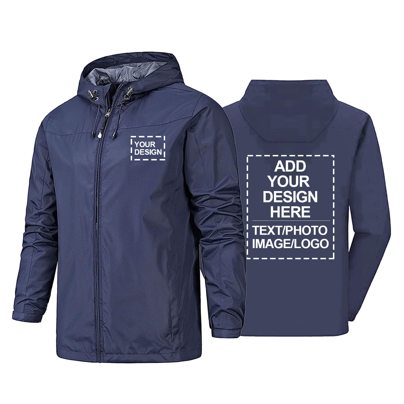 Giacche da trekking personalizzate per uomo e donna giacche softshell impermeabili giacche a vento personalizzate impermeabili personalizzati loghi fai da te immagini di testo