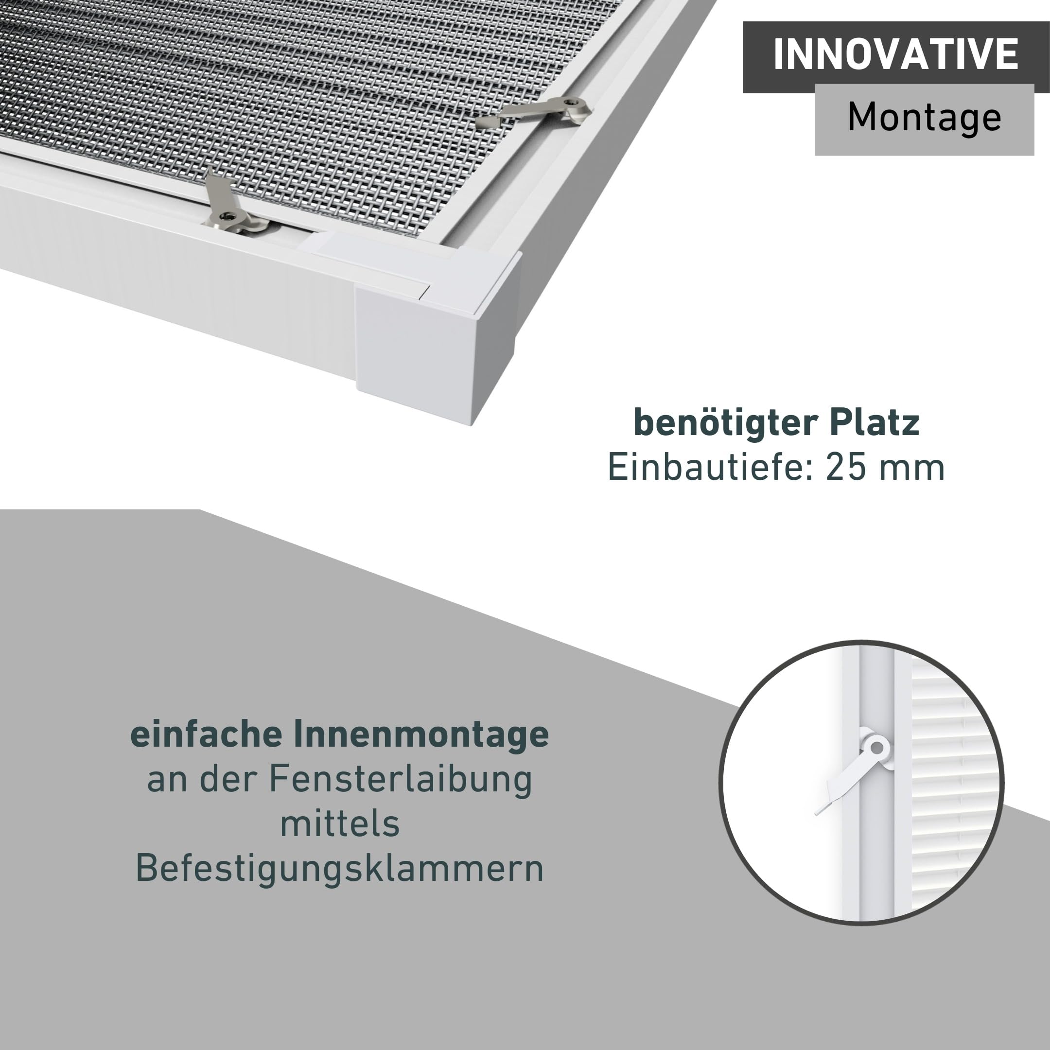 Windhager Insektenschutz‑Plissee für Dachfenster EXPERT - weiß - 110 x 160 cm - Fliegengitter Dachfenster, Mückenschutz, Insektenschutzgitter, Fliegenschutz, Mückengitter, Sonnenschutz - 04335