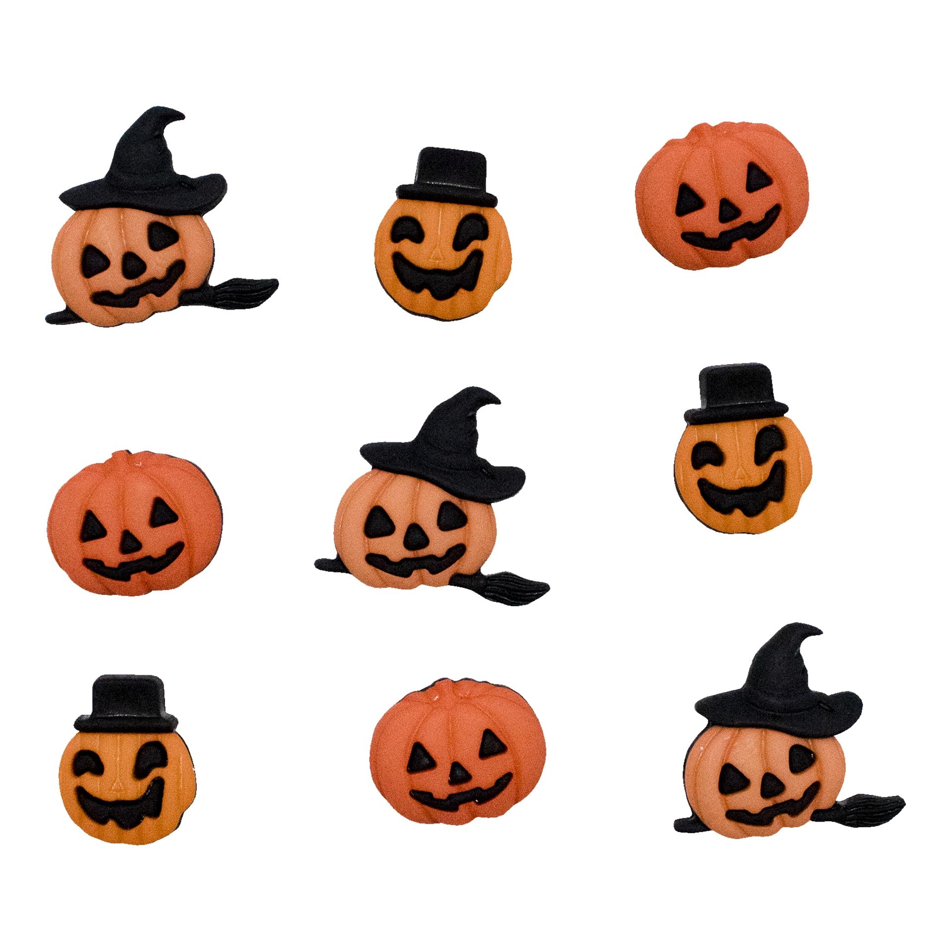 Buttons Galore Buttons - Carved Pumpkins