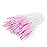 i-Laesh 100 Pcs Disposable Eyelash Brushes, Mascara Wands, Eye Lash Brush, Spoolies for Eyelash Extensions, Spoolie Eyebrow Eyeshadow Brow Makeup Supplies Kit Cleansing Glitter Applicator Tool