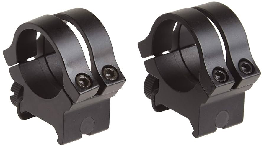 WEAVER■QUAD 1インチ” マウントリング■ウィーバー 49047 Amazon.com : WEAVER Quad Lock 1-inch Extra High Detachable
