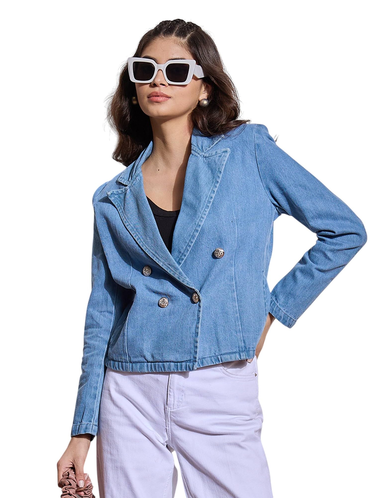 Women's Comfort Fit Blazer-image-7