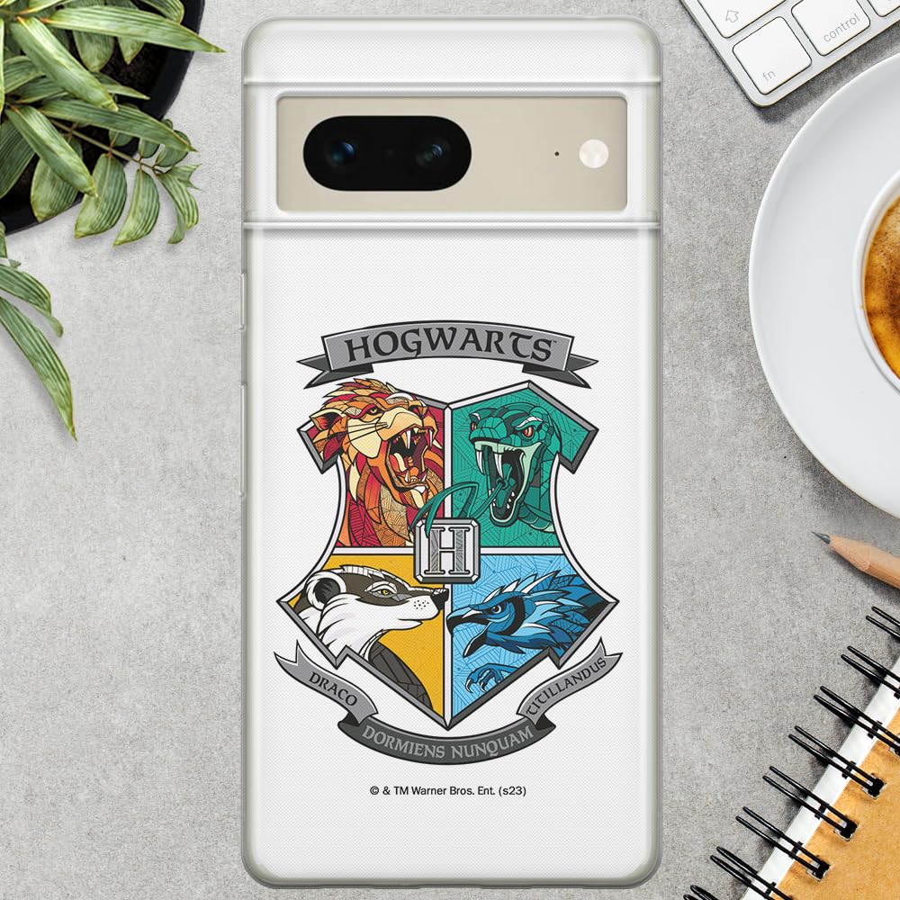 ERT GROUP Custodia Ufficiale Harry Potter Per Google Pixel 7 Pro - Cover In TPU Con Stampa Originale - Modello 042
