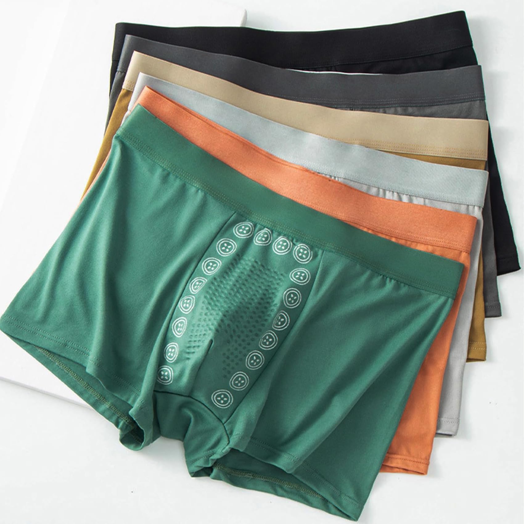 [6 Pack] Men's Energetic Massage Magnetic Therapy Underwear, Energy-Field-Therapy Men's Underwear