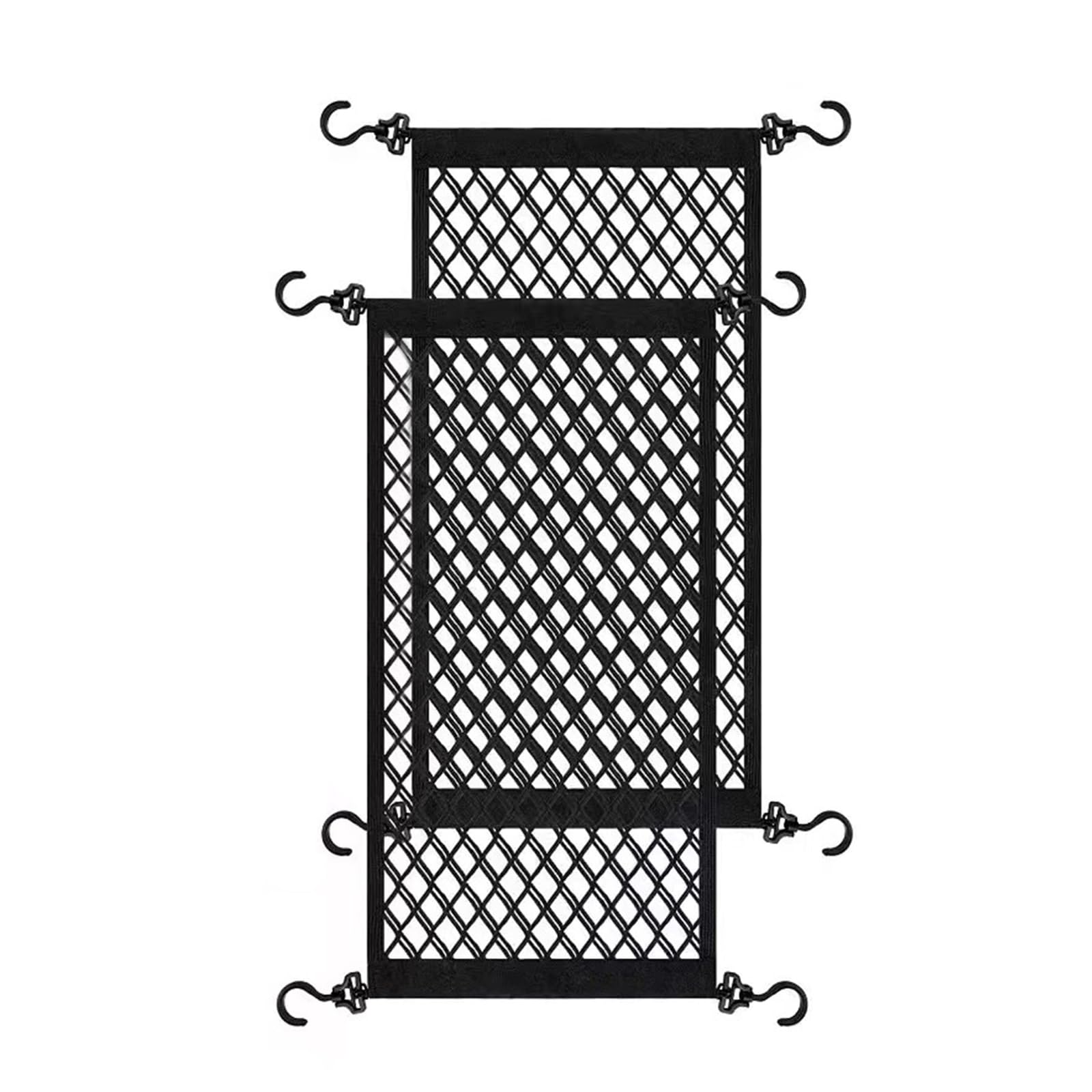 Sbshiouu 2Pcs Camping Cart Luggage Net Wagons Cart Cargo Net Elastic Meshes Hanging Net Universals Camping Cart Accessories