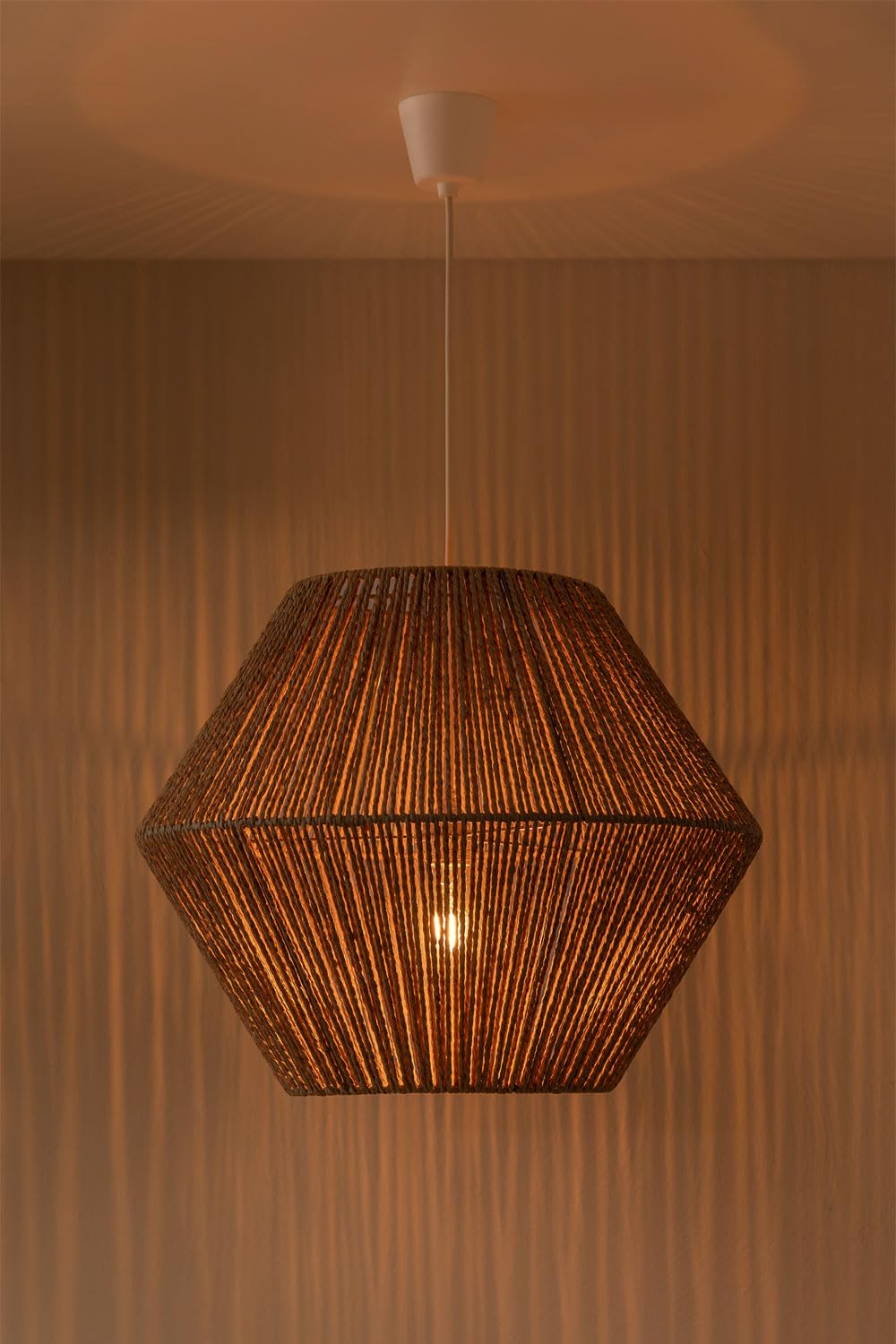 SKLUM Lampada da soffitto per Esterno in Carta Intrecciata Sabar - Ø55 cm