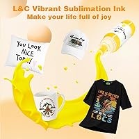 Vista 9 de Tinta de sublimación para Epson ET-2720 ET-2800 ET-2803 ET-4800 ET-2760 ET-2850 ET-4760 ET-4800 ET-3760 Tinta de sublimación 522 botellas rellenas