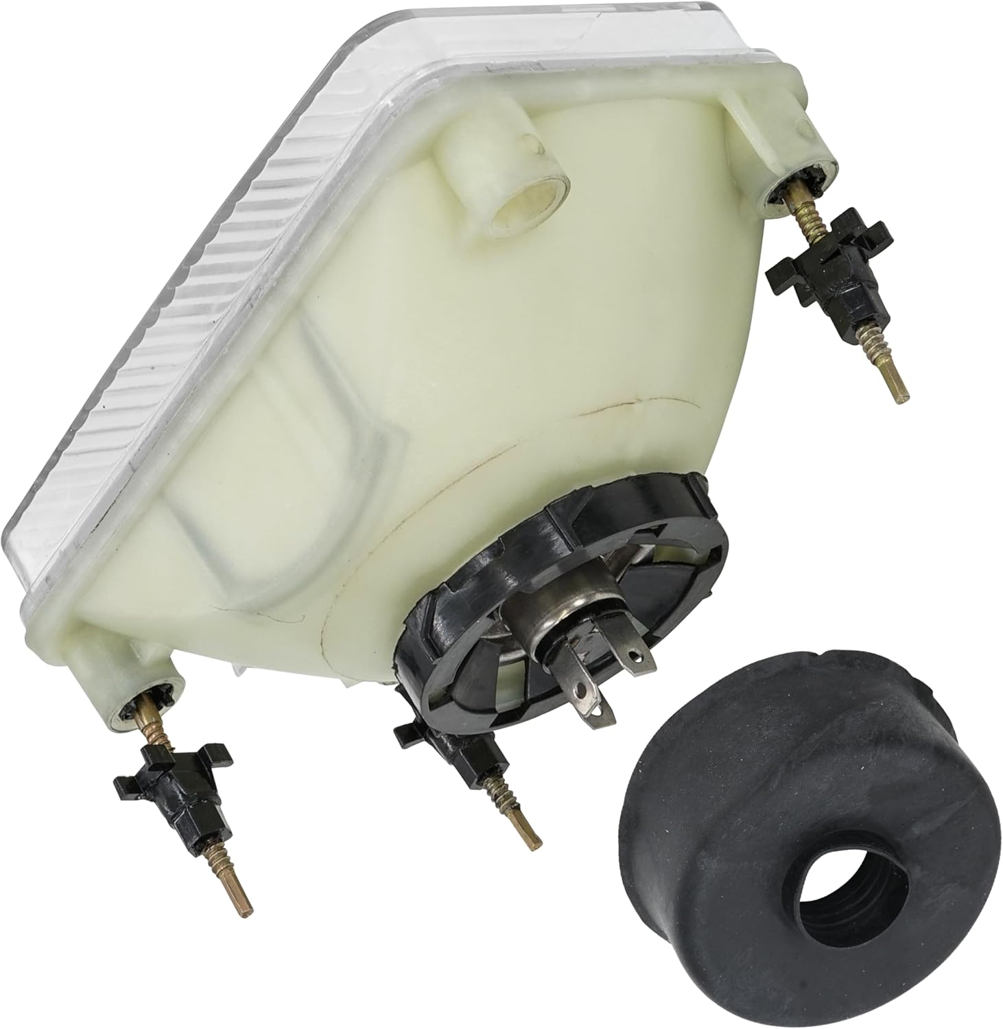 Caltric Left Headlight Compatible with John Deere 4300 4310 4400 4410 4500 4600 4610 4700 4710 2020 2030 2210 4010 4100 4110 4115 4200 AM120326
