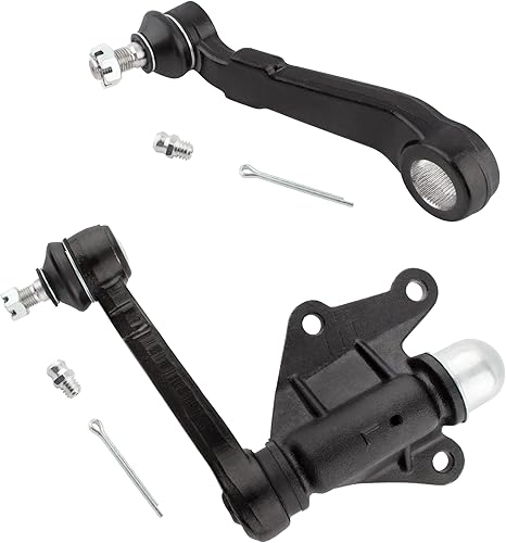 BOXI 2 unidades de rueda loca de dirección delantera y brazos Pitman para Toyota 4Runner 1986-1995 4WD /Pickup 1986 1987 1988 1989 1990 1991 1992
