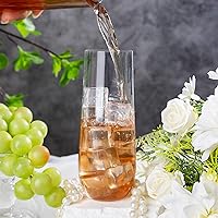 Vista 4 de SUT 48 copas de champán de plástico desechables, vasos de mimosa inastillables para bodas, despedidas de soltera, suministros de fiesta, vasos